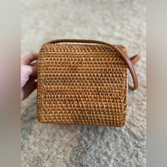 Rattan Bag - Bali Bag - Straw Bag - Handwoven Shoulder Bag - Boho Summer Purse - Picture 8 of 12